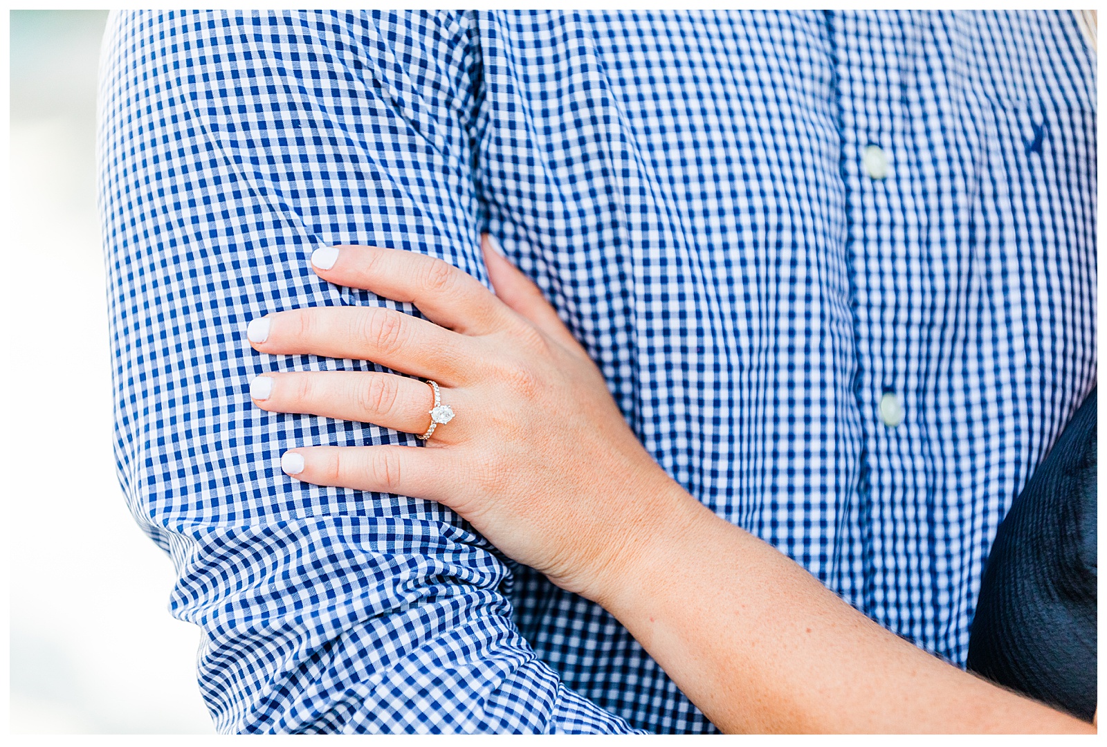 closeup of ring on tyler's bicep