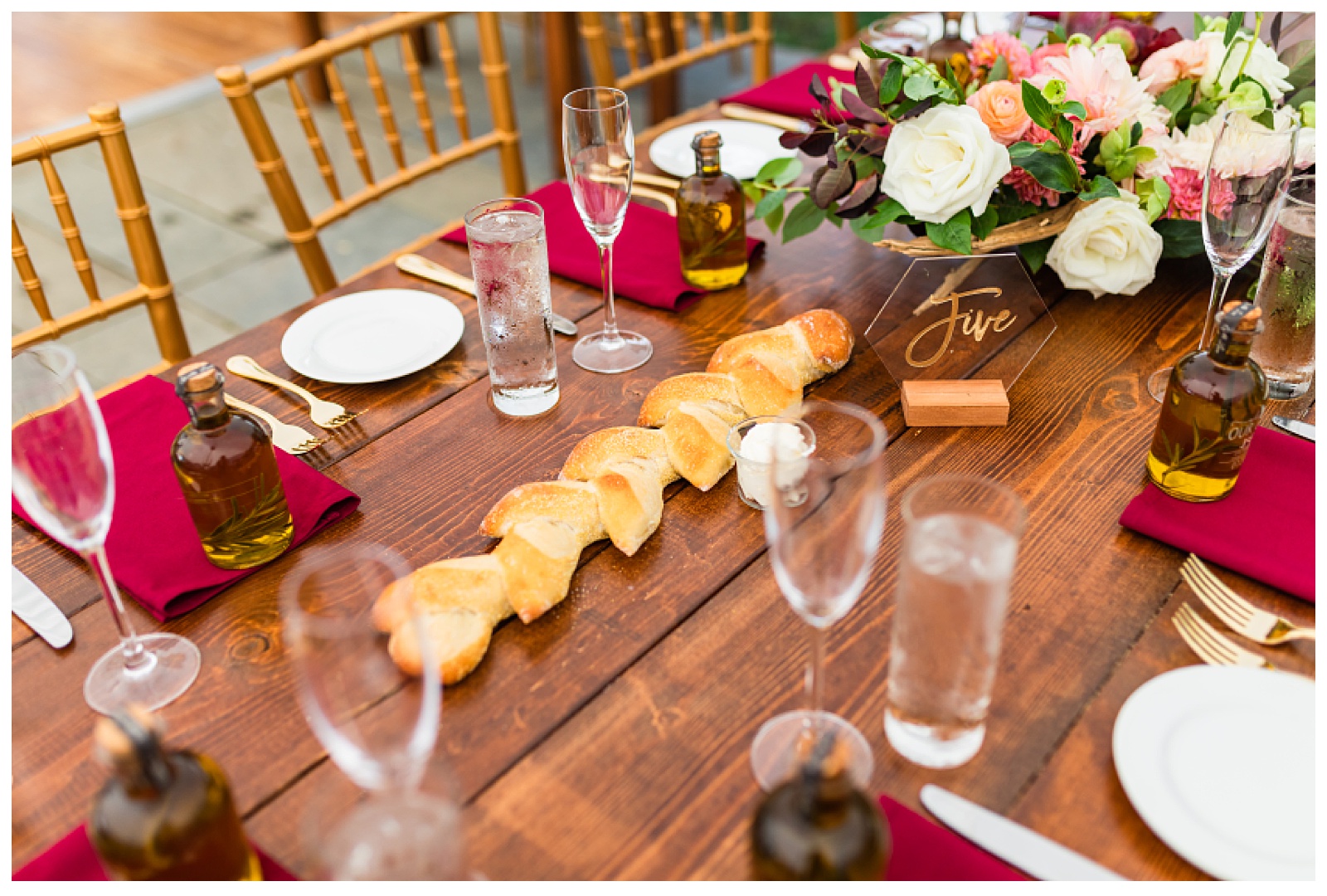 tablescape closeup